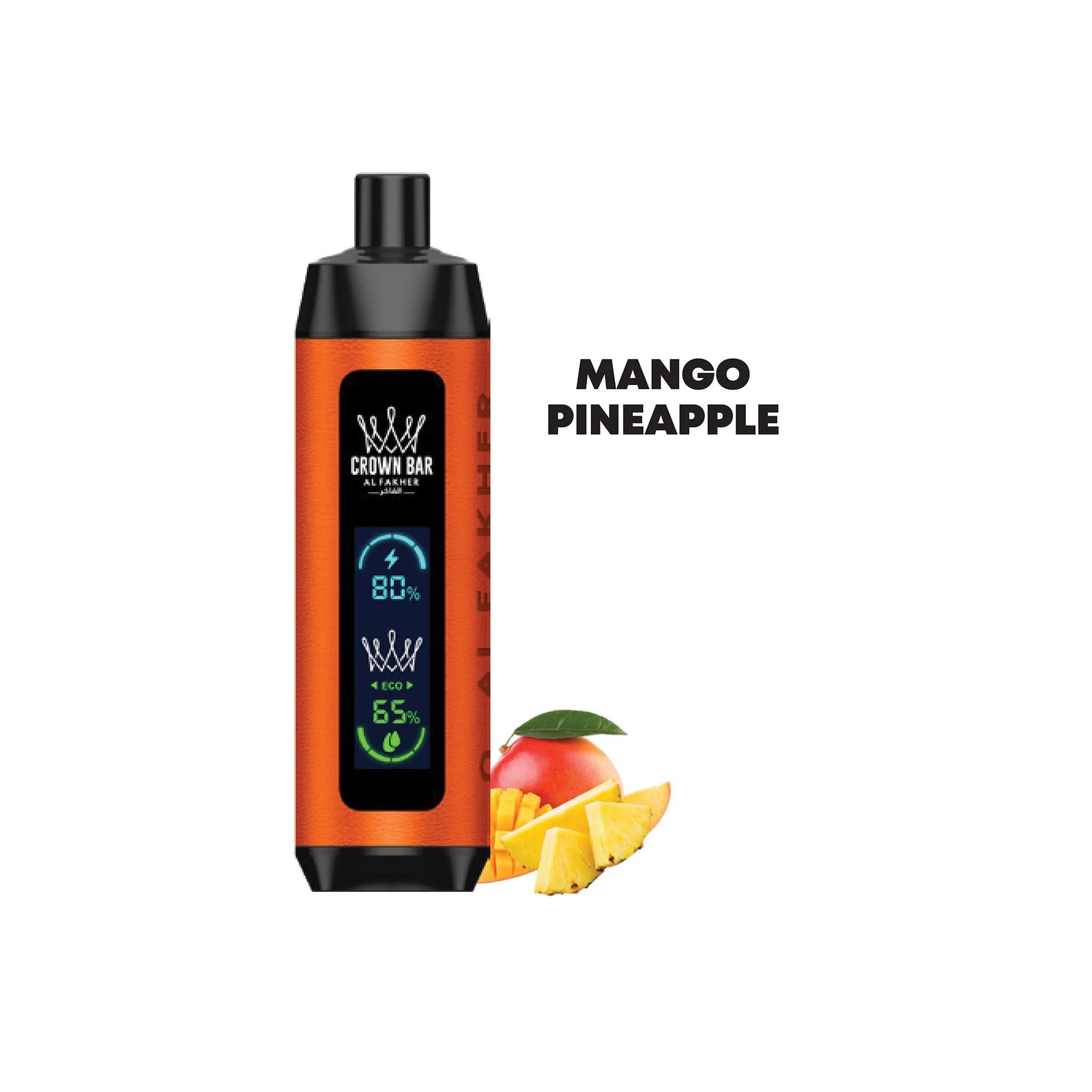 10_af4d1311-3fb5-4cf7-b844-64bdbc220d26.jpg AL FAKHER CROWN BAR DISPOSABLE MANGO PINEAPPLE 8000 PUFFS - Image 1