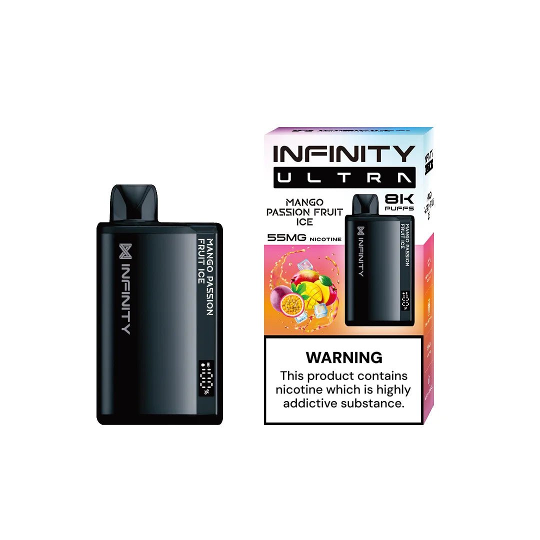 4_1.jpg INFINITY DISPOSABLE VAPE MANGO PASSION FRUIT ICE 8000 PUFF 55MG - Image 1
