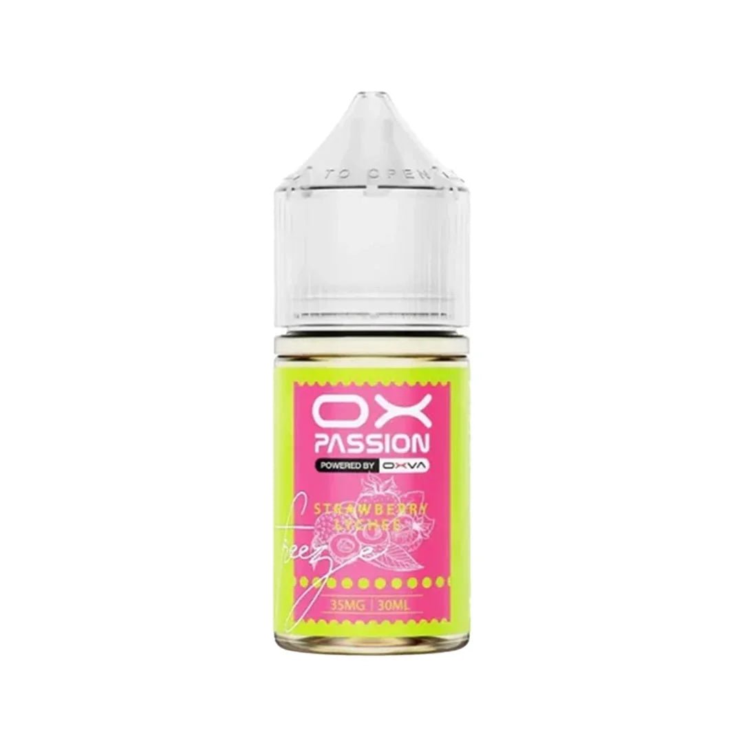 6932467633184.jpg OXVA OX PASSION STRAWBERRY LYCHEE FREEZE SALTNIC ICE 30ML - Image 1