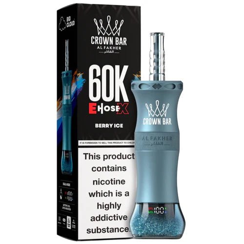 ALFAKHERE-HOSEXBERRYICE60000PUFFS_0bf07973-51ab-4c25-ac4b-b92b8d356051.jpg AL FAKHER E-HOSE X BERRY ICE 60000 PUFFS - Image 1