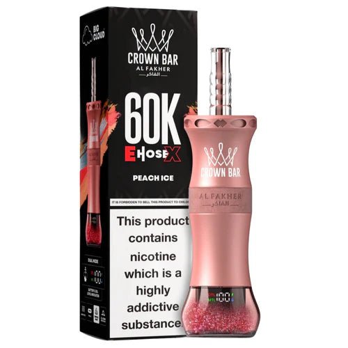 ALFAKHERE-HOSEXPEACHICEICE60000PUFFS06MG.jpg AL FAKHER E-HOSE X PEACH ICE 60000 PUFFS - Image 1