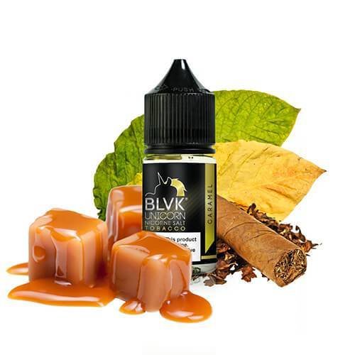 CARAMEL TOBACCO SALT - BLVK UNICORN - 30ML IN PAKISTAN - Image 1