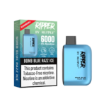 RIPPER BY RUFPUF - Disposable Bomb Blue Razz Ice 6000 Puffs 5%