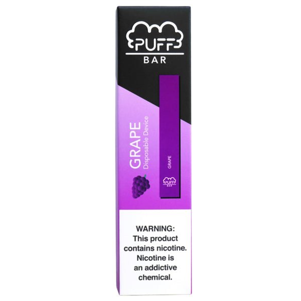 GRAPE-PUFF-BAR.jpg GRAPE - PUFF BAR DISPOSABLE DEVICE - Image 1