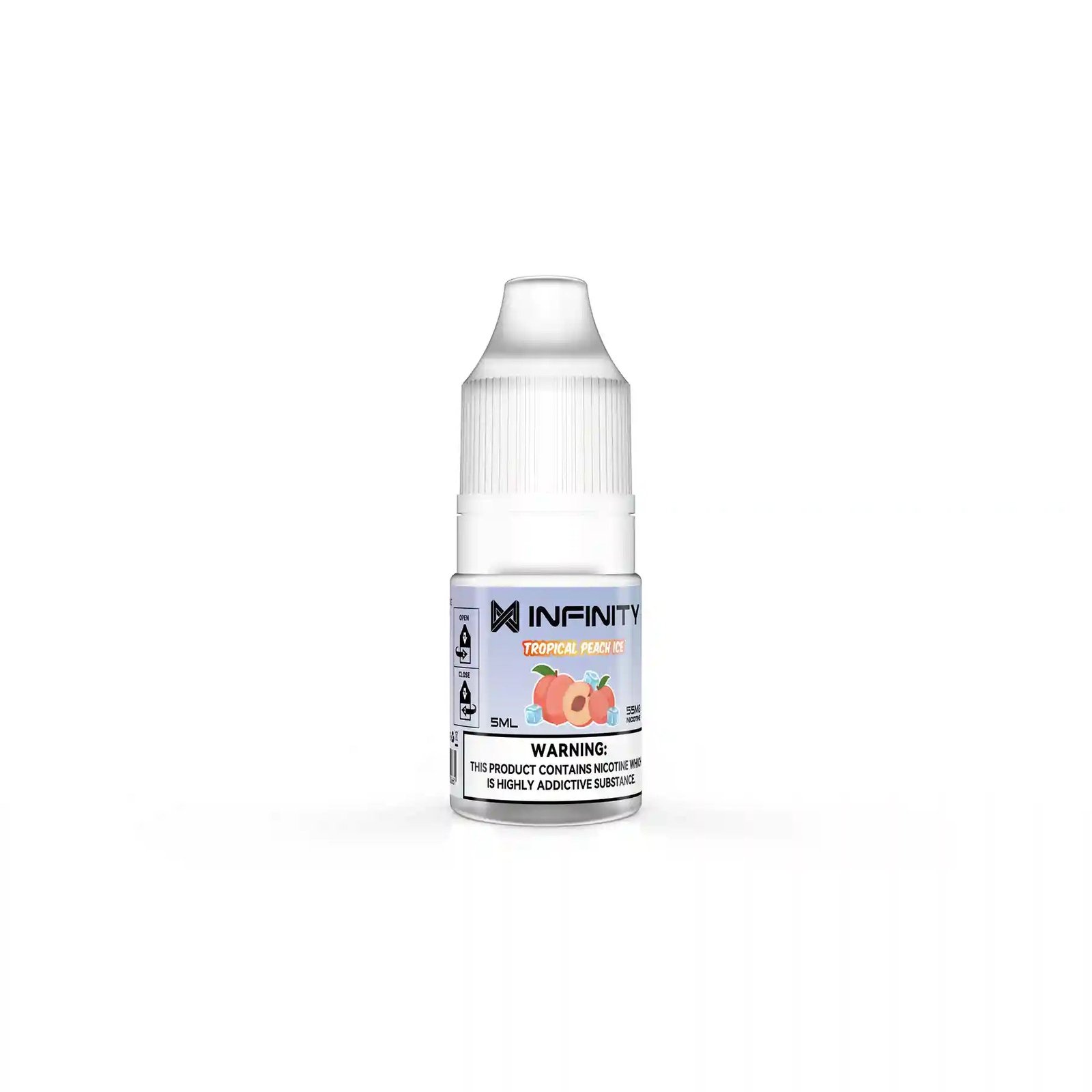 INFINITYCLASSICTROPICALPEACHICESALTANIC5ML55MG_11zon.jpg INFINITY CLASSIC TROPICAL PEACH ICE SALTANIC 5ML - Image 1