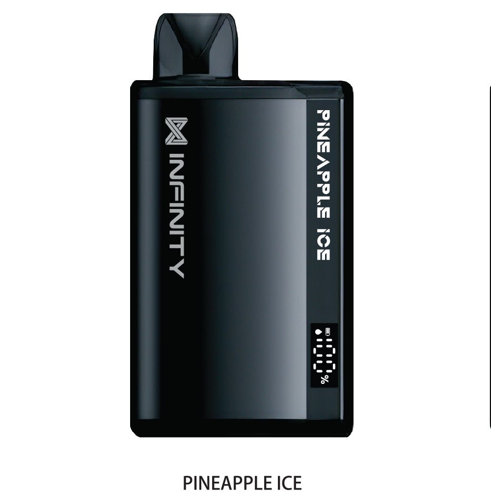 INFINITYDISPOSABLEPINEAPPLEICE8000PUFF55MG.jpg INFINITY DISPOSABLE PINEAPPLE ICE 8000 PUFF 55MG - Image 1