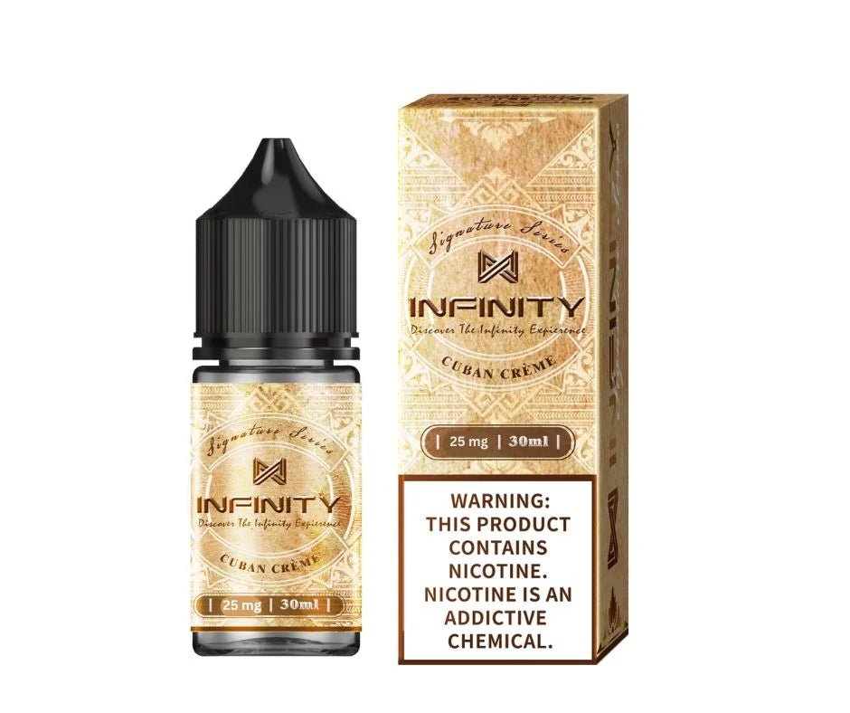 INFINITYSIGNATURECUBANCREMEICESALTNIC30ML25MG1PC.jpg INFINITY SIGNATURE CUBAN CREME SALTNIC 30ML - Image 1