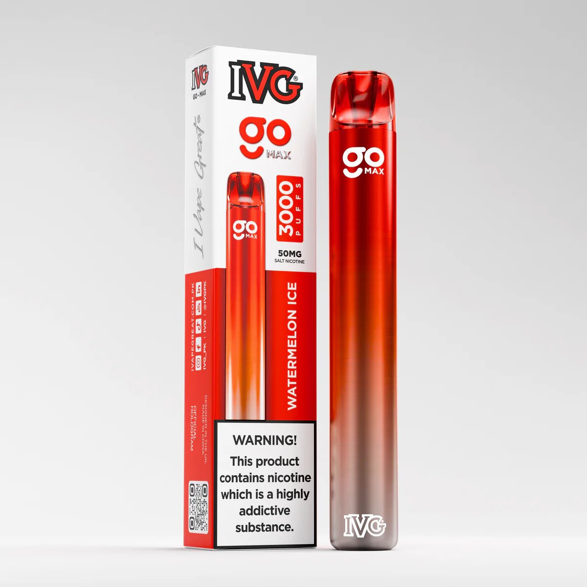 IVGGOMAXDISPOSABLEWATERMELONICE3000PUFF50MG.jpg IVG GO MAX DISPOSABLE WATERMELON ICE 3000 PUFFS - Image 1