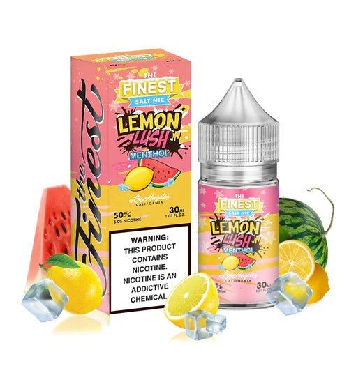 Lemon-Lush-Menthol_500x_6909665c-4043-442a-9996-f8f4739f2a18.jpg FINEST SALTNIC LEMON LUSH MENTHOL 30ML - Image 1