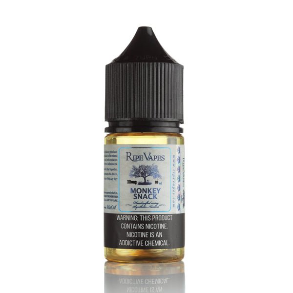 Monkey-Snakes.jpg MONKEY SNACK SALTZ - SYNTHETIC NICOTINE - RIPE VAPES - 30ML - Image 1
