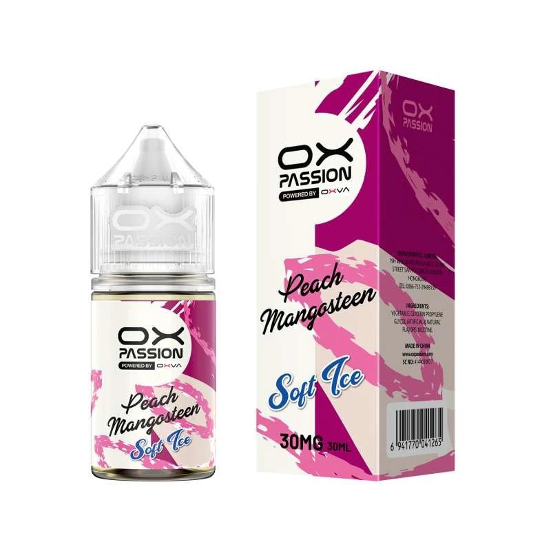 OXVAOXPASSIONSOFTPEACHMANGOSTEENICESALTNIC30ML.jpg OXVA OX PASSION SOFT PEACH MANGOSTEEN ICE SALTNIC 30ML - Image 1