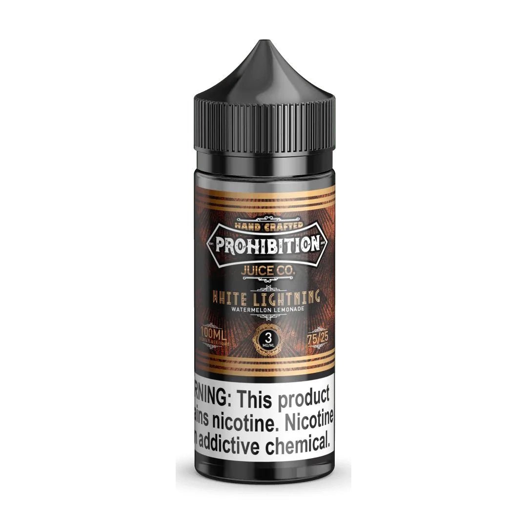 PROHIBITIONJUICEWHITELIGHTNING100ML03MG.jpg PROHIBITION JUICE WHITE LIGHTNING 100ML 03MG - Image 1