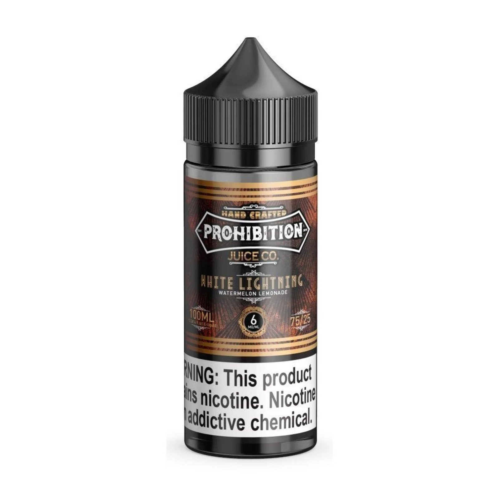 PROHIBITIONJUICEWHITELIGHTNING100ML06MG.jpg PROHIBITION JUICE WHITE LIGHTNING 100ML 06MG - Image 1