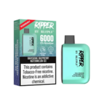 RIPPER BY RUFPUF - Disposable Ravishing Raspberry Watermelon Ice 6000 Puffs 5%