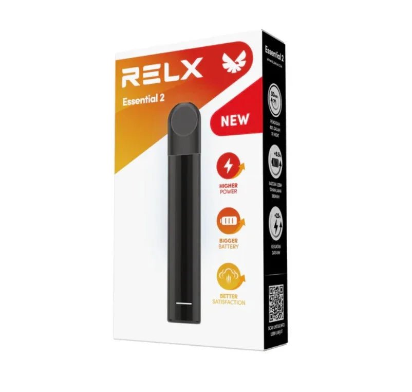 RELXESSENTIAL2PODKIT380mAh2MLBLACK.jpg RELX ESSENTIAL 2 POD KIT - Image 1