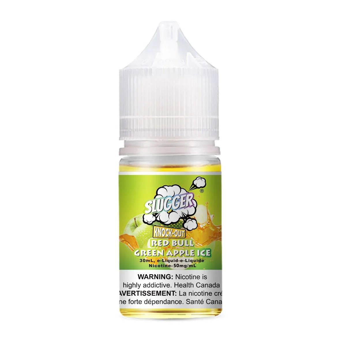 SLUGGERSALTREDBULLGREENAPPLEICE30ML.jpg SLUGGER SALT RED BULL GREEN APPLE ICE 30ML - Image 1