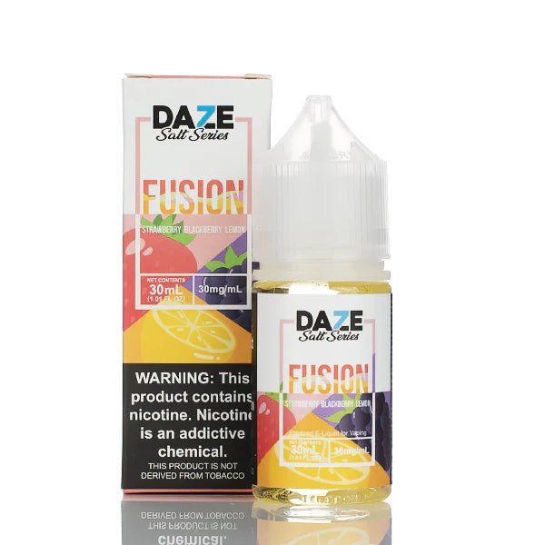 SaltsDazeFusionSBLContents.jpg DAZE SALT FUSION STRAWBERRY BLACKBERRY LEMON 30ML - Image 1
