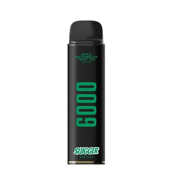 Slugger-6000-Apple-Watermelon-Twist-Ice.jpg SLUGGER DISPOSABLE APPLE WATERMELON TWIST ICE 6000 PUFFS 40MG - Image 1