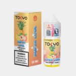 TOKYO SUPER COOL PINEAPPLE PEACH ICE SALTNIC 30ML - Image 3