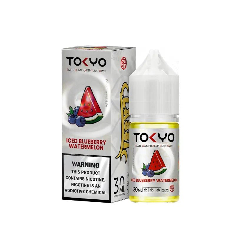 TOKYOCLASSICBLUEBERRYWATERMELONICESALTNIC30ML_fbd500e4-fd26-48f1-ae23-8bbce63fd04f.jpg TOKYO CLASSIC BLUEBERRY WATERMELON ICE SALTNIC 30ML - Image 1