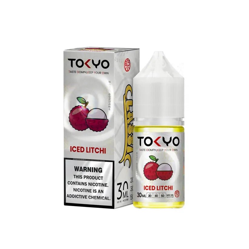 TOKYOCLASSICLITCHIICESALTNIC30ML30MG.jpg TOKYO CLASSIC LITCHI ICE SALTNIC 30ML - Image 1