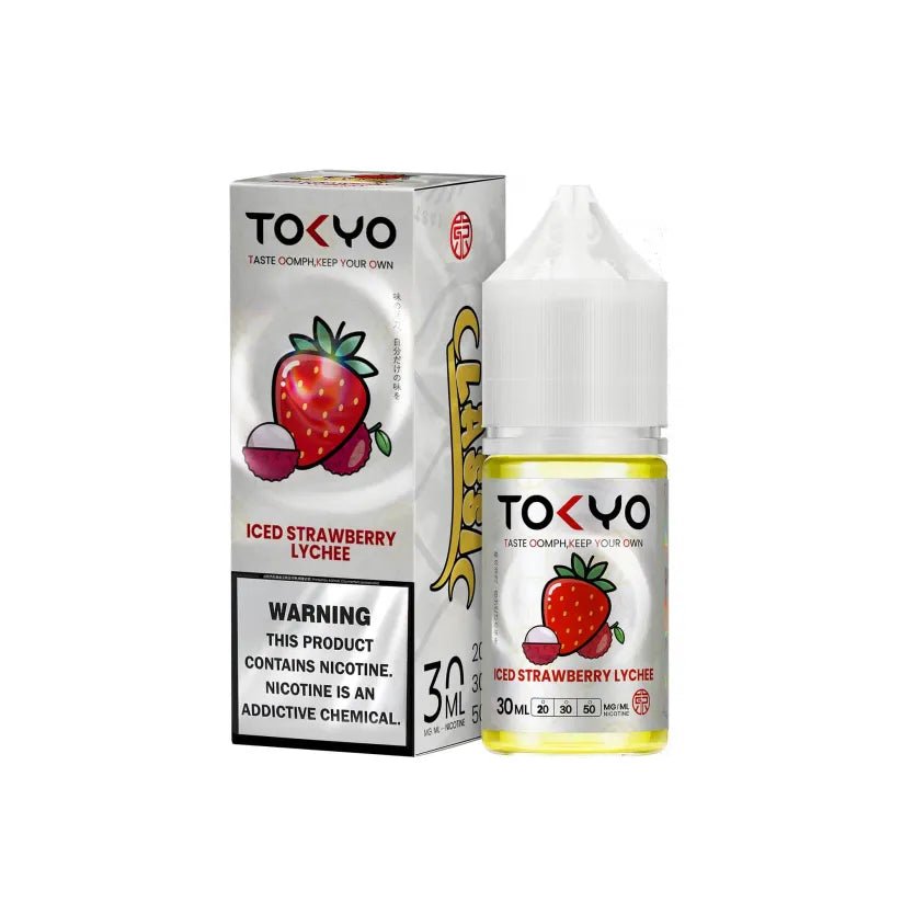 TOKYOCLASSICSTRAWBERRYLYCHEEICESALTNIC30ML.jpg TOKYO CLASSIC STRAWBERRY LYCHEE ICE SALTNIC 30ML - Image 1