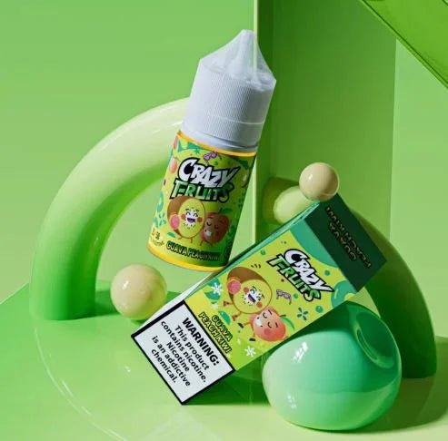 TOKYOSALTNICCRAZYFRUITSGUAVAPEACHKIWI30ML35MG_cc879fec-1b6c-45e9-a908-36bd507c9fea.jpg TOKYO SALTNIC CRAZY FRUITS GUAVA PEACH KIWI 30ML - Image 1