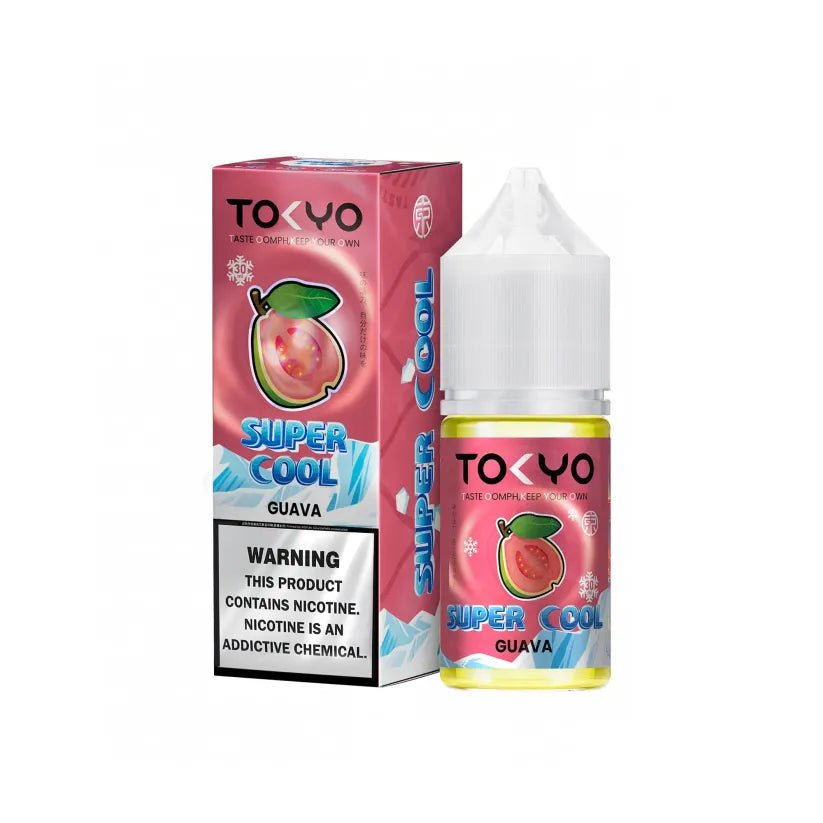 TOKYOSUPERCOOLGUAVAICESALTNIC30ML.jpg TOKYO SUPER COOL GUAVA ICE SALTNIC 30ML - Image 1
