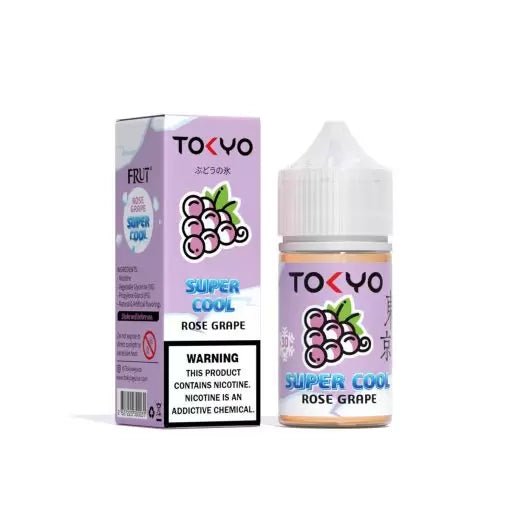 TOKYOSUPERCOOLROSEGRAPEFRUITICESALTNIC30ML35MG.jpg TOKYO SUPER COOL ROSE GRAPE FRUIT ICE SALTNIC 30ML - Image 1