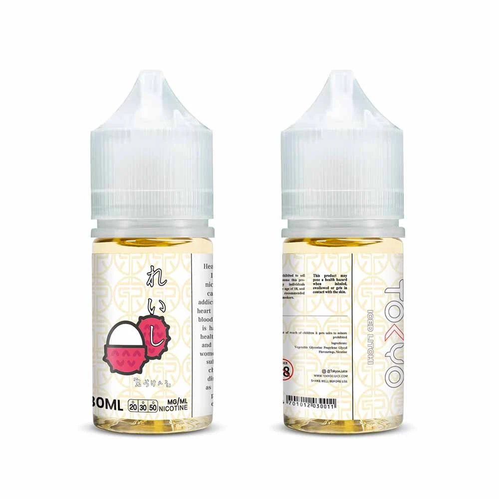 Tokyo-Iced-Litchi-30ml-02.jpg TOKYO SALTNIC ICED LITCHI 30ML - Image 1