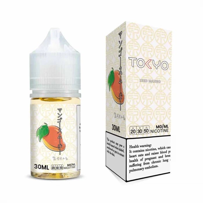 Tokyo-Iced-Mango-30ml-e-litecigs.jpg TOKYO ICED MANGO SALTNIC 30ML 20MG - Image 1