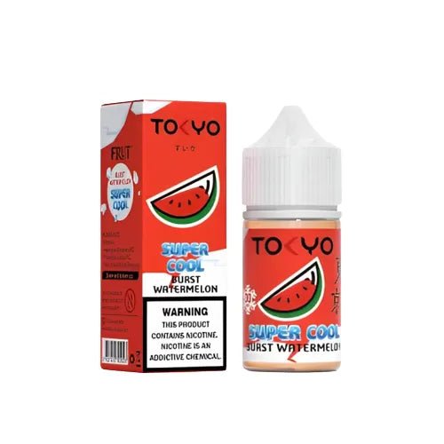Tokyo-Saltnic-Super-Cool-Burst-Watermelon-30ml-50mg.jpg Tokyo Saltnic Super Cool Burst Watermelon 30ml/50mg - Image 1