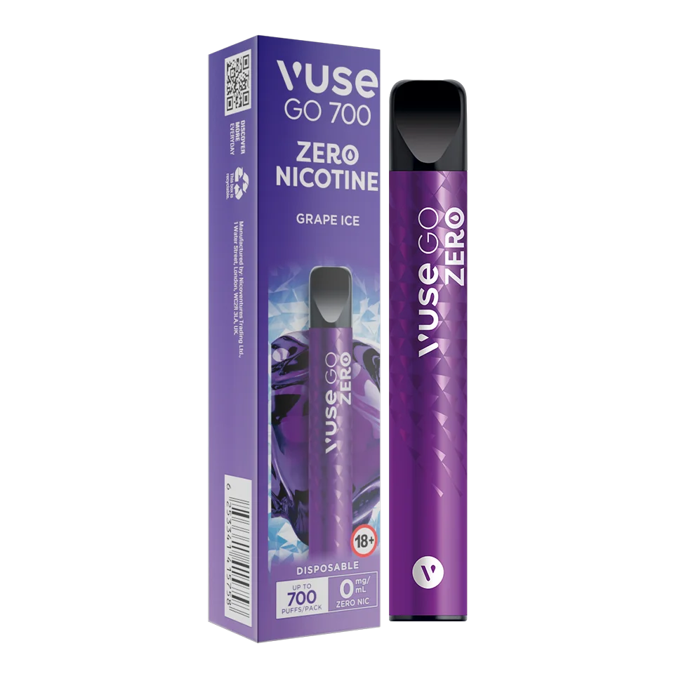 VUSEGO700DISPOSABLEGRAPEICE0MG700PUFF.png VUSE GO 700 DISPOSABLE GRAPE ICE 0MG 700 PUFF - Image 1