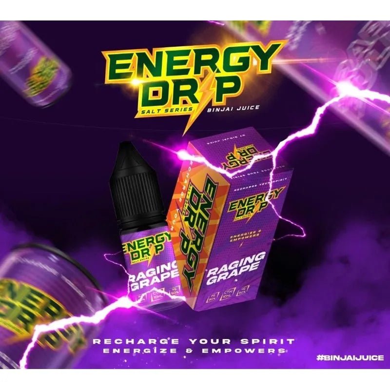 d73ba40fd82aed1166c54f86f517a97e_jpg_1200x1200q80_jpg.jpg BINJAI ENERGY DRIP RAGING GRAPE 30ML - Image 1