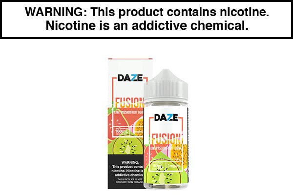 discount-cheap-kiwi-passionfruit-guava-by-7-daze-fusion-100ml-online-at-zafulonsale-shop_0.jpg DAZE FUSION KIWI PASSION FRUIT GUAVA 100ML - Image 1