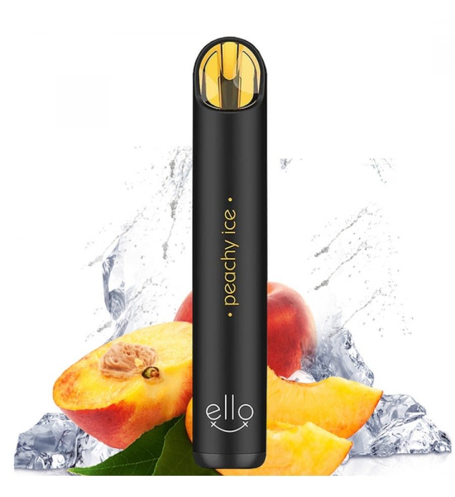 download_3.jpg BLVK ELLO TOBACCO FREE DISPOSABLE PEACHY ICE 5% 3500 PUFFS - Image 1
