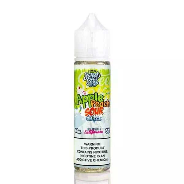 ezgif.com-gif-maker_8_a61621fb-13a8-4db5-8e39-858f9caad532.jpg Finest Sweet Sour on Ice Apple Peach Sour - 60ml - Image 1