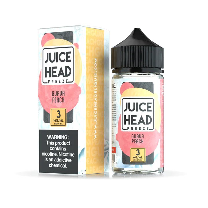 guavapeachfreezel_720x_ef42567f-03f5-4938-8a9b-e91f6bc6eb7e.jpg JUICE HEAD FREEZE GUAVA PEACH 100ML 3MG / 6MG - Image 1