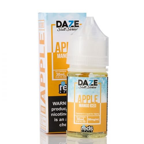 ICED MANGO – REDS APPLE 7 DAZE SALT 30ML - Image 1