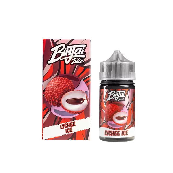 krD7QHHW1642668534_convert.io_.png BINJAI JUICE LYCHEE ICE 60ML - Image 1