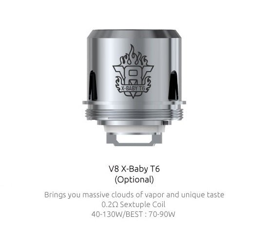 smok-tfv8-x-baby-t6-canada.jpg SMOK V8 X-BABY T6 COIL - Image 1