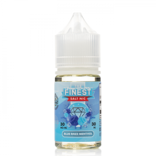 THE FINEST SALT NIC BLUE RAZZ MENTHOL- 30ML - Image 2