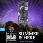 VGOD ICED PURPLE BOMB SALTNIC 30ML - Image 2